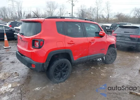 2017 Jeep Renegade Altitude 4X4 z USA, uszkodzony, nr VIN ZACCJBBBXHPF01083
